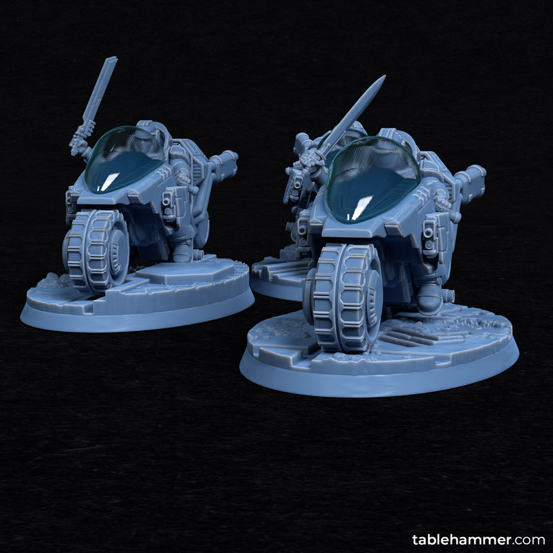 Space Corps Attack Bikes - Only-Games