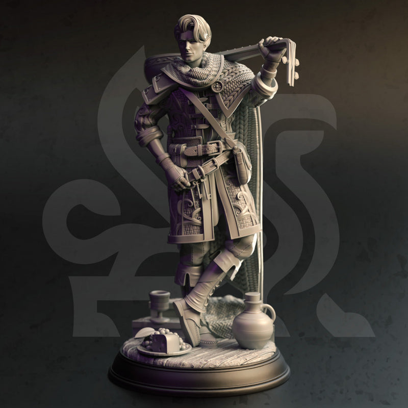 Roguish Elven Bard - Nathaniel - Only-Games