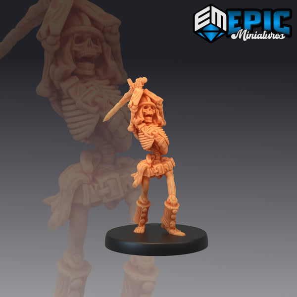 Sword Warrior Skeleton / Undead Army Soldier - Only-Games