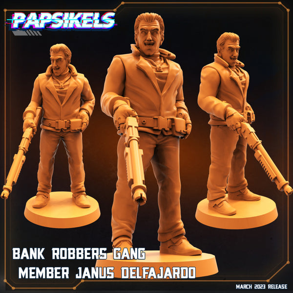 BANK ROBBERS GANG MEMBER JANUS DELFAJARDO - Only-Games