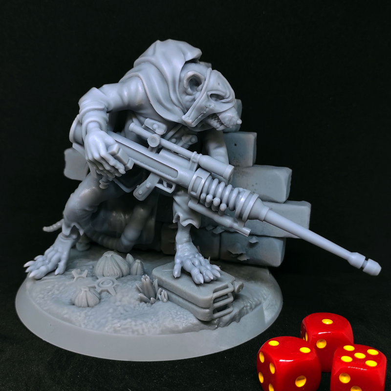 FANTASY WWII REICH RATMAN (SNIPER) 75MM - Only-Games