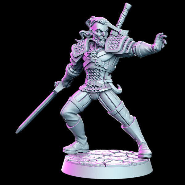 Ravhald of Giva - witcher- 32mm - DnD - - Only-Games