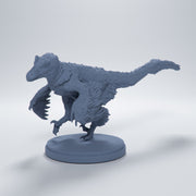 Deinonychus turning 1-35 scale dinosaur - Only-Games