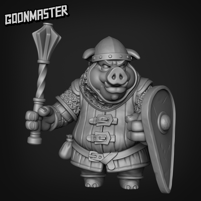 Pig Mace Soldier 3 - Only-Games