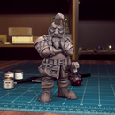 Male Dwarf 03 - TytanTroll Miniatures - DnD - Fantasy - 32mm - Only-Games