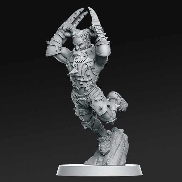 013 human blitzer Fantasy Football 32mm - Only-Games