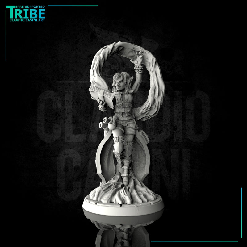 (0076) Female elf human tiefling sorceress with souls evocation - Only-Games