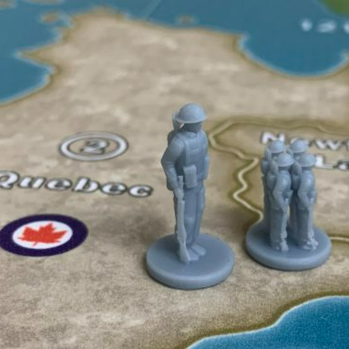 1/72 3D Printed Canadian Infantry (x15) - Only-Games