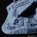 Crashed heavy walker with corpse (Crashes, Corpses, Casualties, Human Space Corps)) - Only-Games