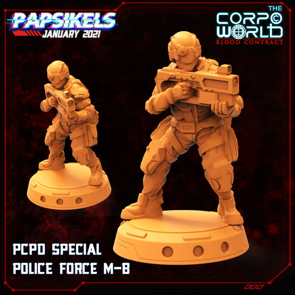 PCPD SPECIAL POLICE FORCE M-B - Only-Games