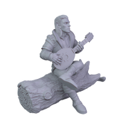 Elf Bard (SITTING FOLKS) - Only-Games