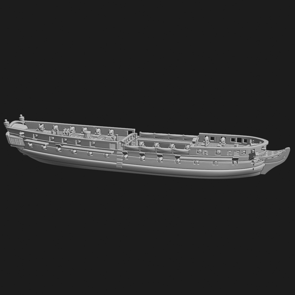 1/700 & 1/1200 Apollo-class 5th rate (36 guns) - Only-Games
