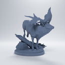 Sinomegaceros Pachyosteus landing 1-35 scale prehistoric giant deer - Only-Games