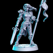Brunhilda (Female Knight) 32mm - DnD - Only-Games