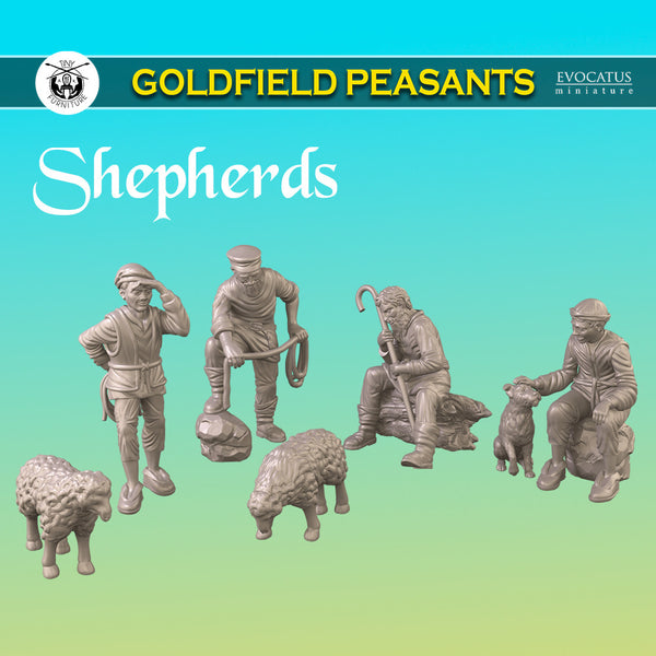 Shepherds (Goldfield Peasants) - Only-Games