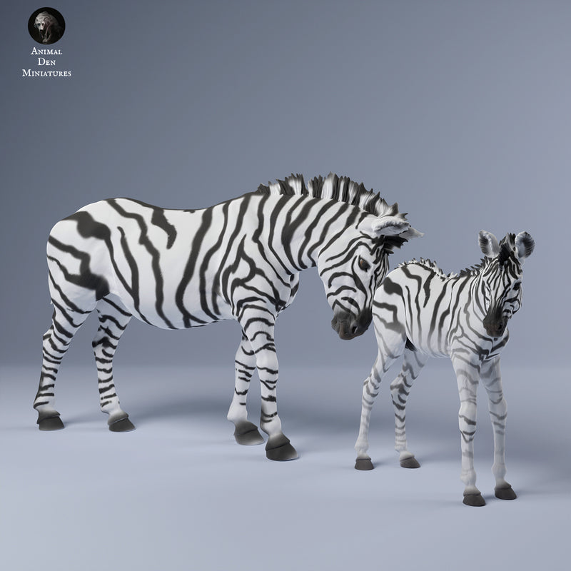 Plains Zebra Female with Calf 1/43 - Only-Games