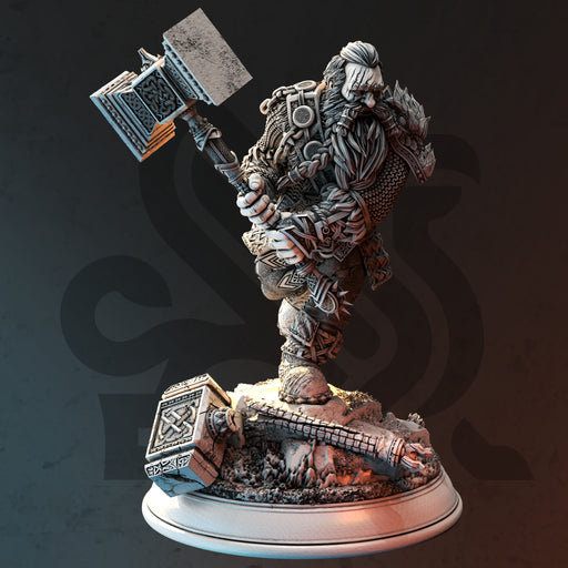 Elite Dwarf Barbarian - Rend 'Madbeard' Mathias - Only-Games