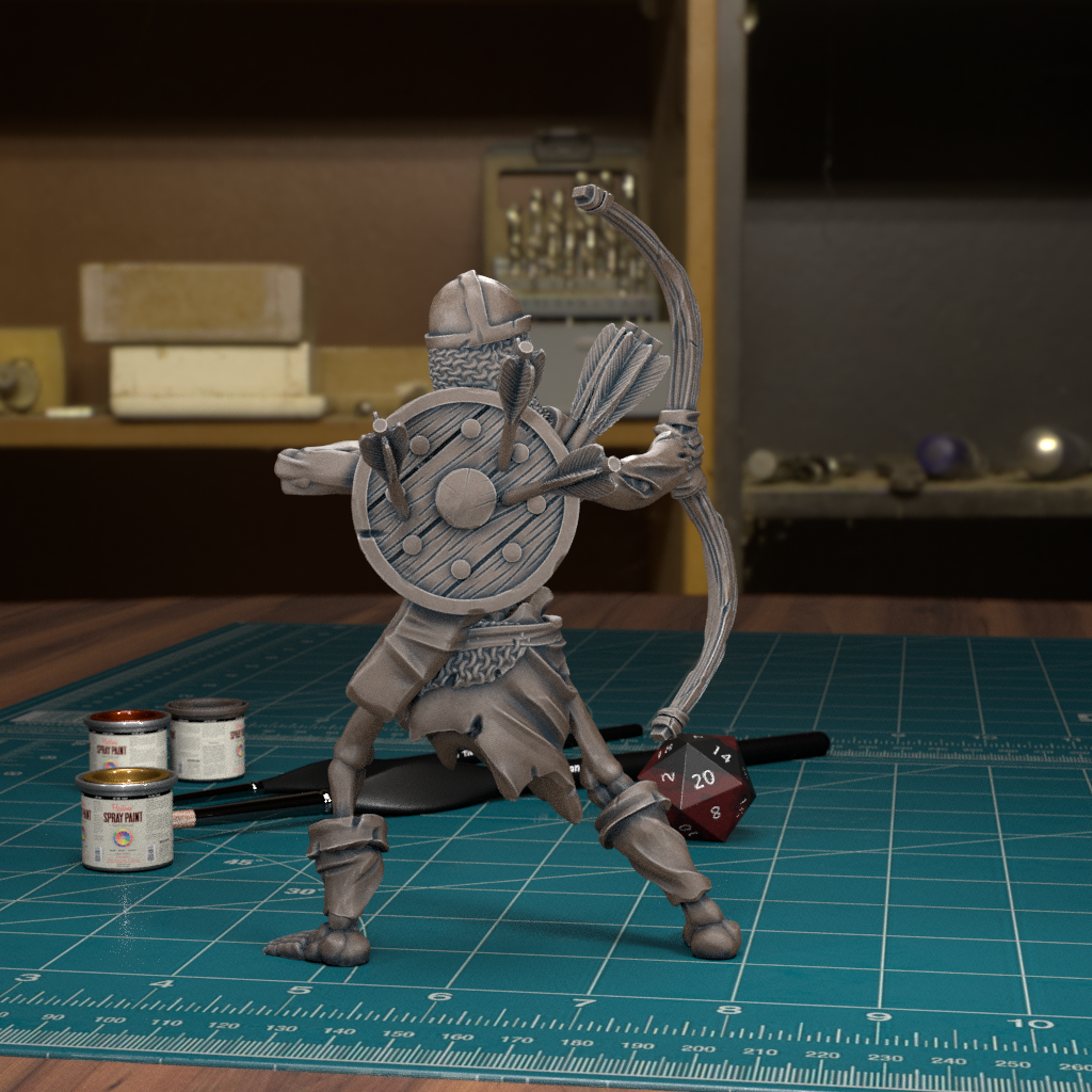 Skeleton Archer 02 - TytanTroll Miniatures - DnD - Fantasy - TytanTroll  Miniatures - Miniatures by Only-Games.co