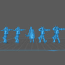 (0011) Male human elf tiefling half-orc ranger barbarian archer - Only-Games