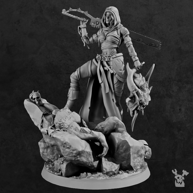 Sister Executioner 34mm (true scale) - Only-Games