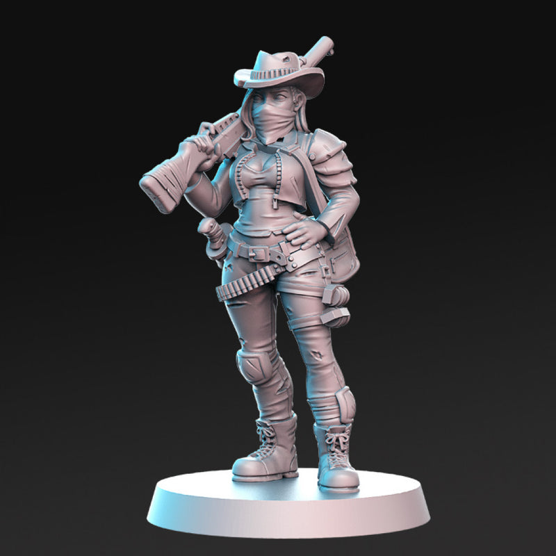 Lonewolf - From Wasteland - 32mm - DnD - - Only-Games