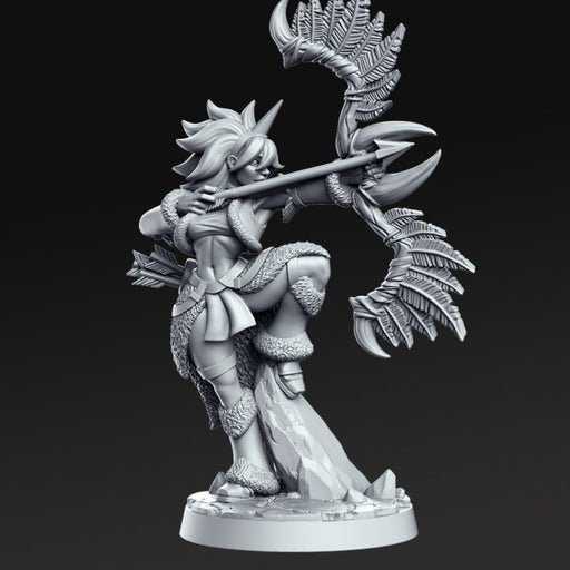 Kira - Unicorn girl hunter - 32mm - DnD - - Only-Games