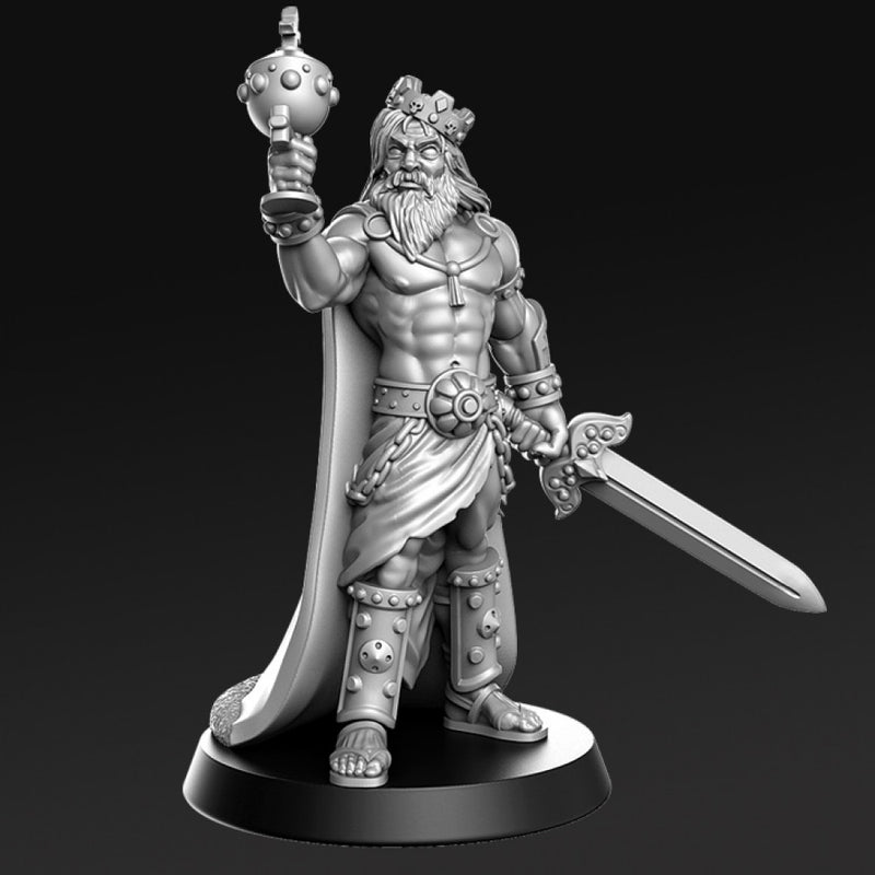 Cron - Barbarian - 32mm - DnD - - Only-Games