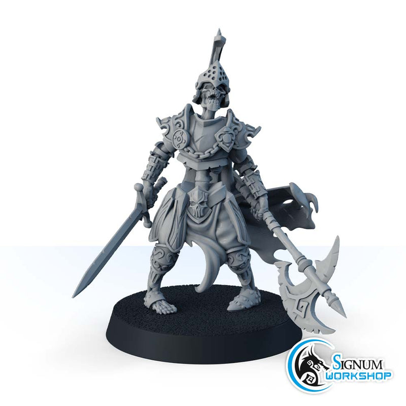 Zombie Knight with Halberd - Only-Games