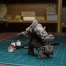 Orc Berseker - TytanTroll Miniatures - DnD - Fantasy - Only-Games