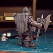 Male Dwarf 05 - TytanTroll Miniatures - DnD - Fantasy - 32mm - Only-Games