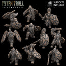 Dwarf Guard Bundle - TytanTroll Miniatures - DnD - Fantasy - 32mm - Only-Games