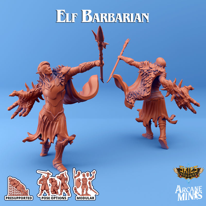 Elf Barbarian - Only-Games