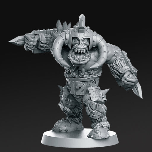 012 Orc Blocker Fantasy Football 32mm - Only-Games