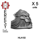 HLA102 - Heresylab - Space Marine Lion V.2 Shoulder Pad x 5 - Only-Games