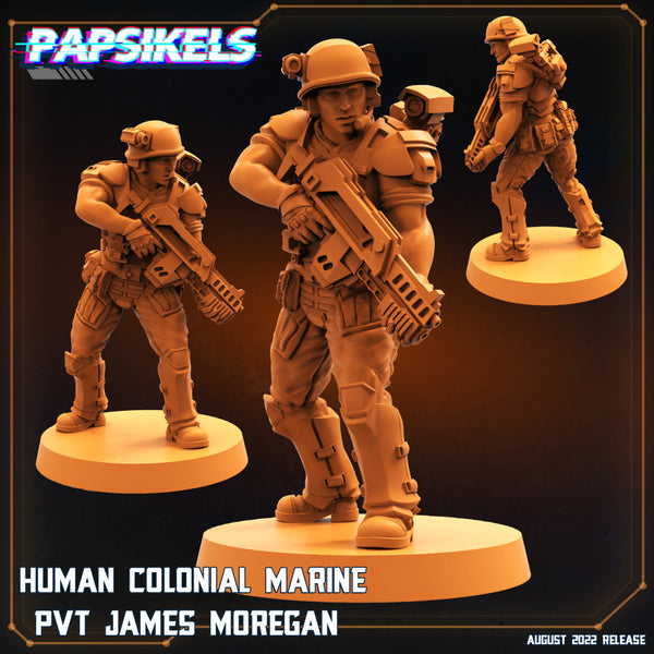 HUMAN COLONIAL MARINE PVT JAMES MOREGAN - Only-Games