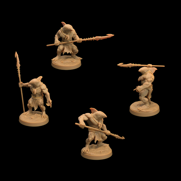 Malitaga Warriors with Harpoon - Only-Games