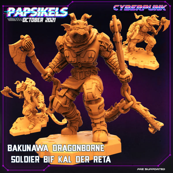 BAKUNAWA SPACE DRAGONBORE SOLDIER BIF KAL DER RETA - Only-Games