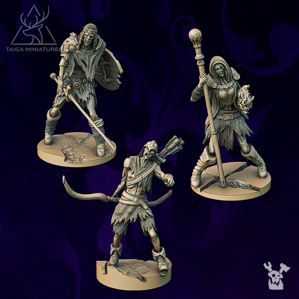 Undead Army x3 32mm - Only-Games