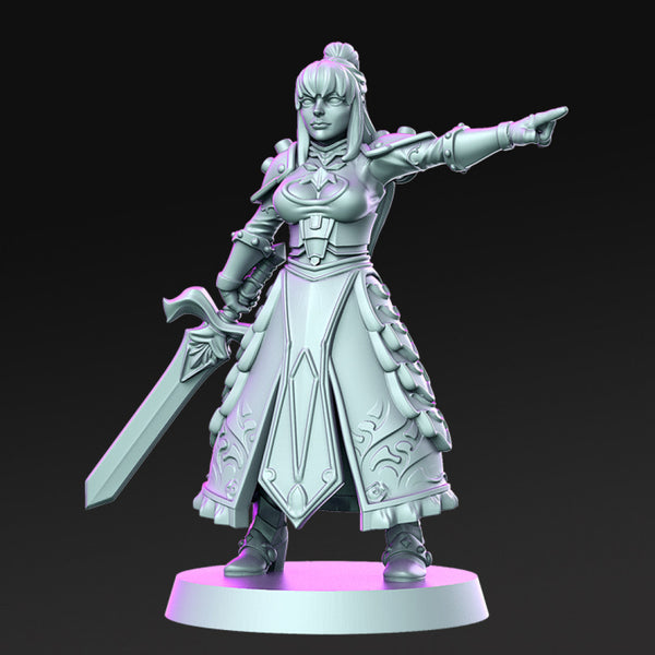 Fate - Female knight - 32mm - DnD - Only-Games