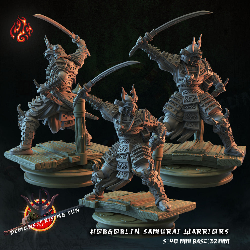 Hobgoblin Samurai Warriors - Crippled God Foundry - Miniatures by  Only-Games.co