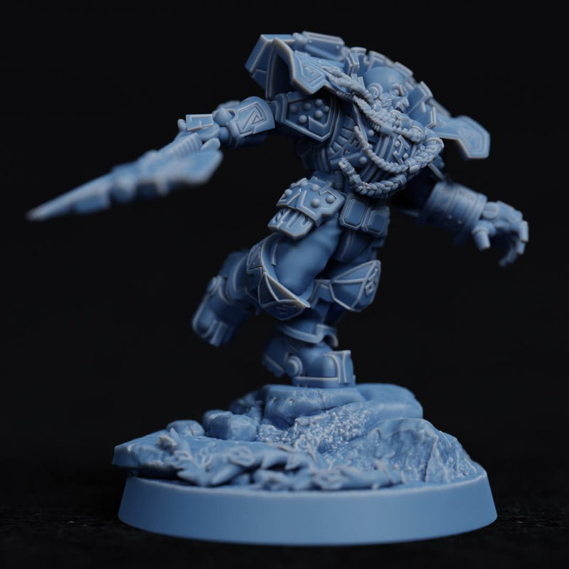 GRIMDIL - DWARF SMASH CAPTAIN (FEDERATION OF TYR) - Only-Games