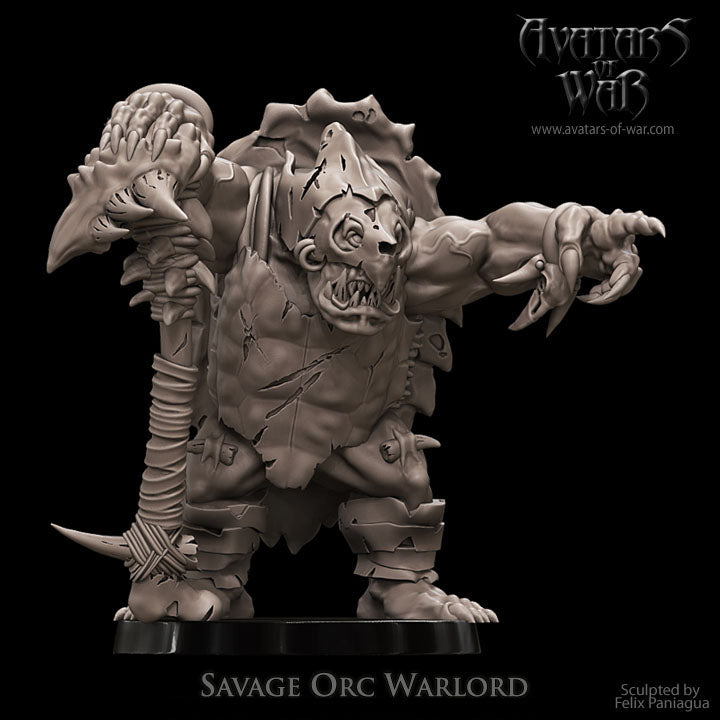 Savage Orc Warlord - Only-Games