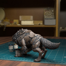 Wolf Mount - TytanTroll Miniatures - DnD - Fantasy - Only-Games