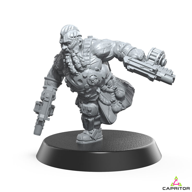 Space Dwarf "Berserker" 28mm Scale - Only-Games