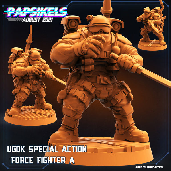 UGOK SPECIAL ACTION FORCE FIGHTER - A - Only-Games