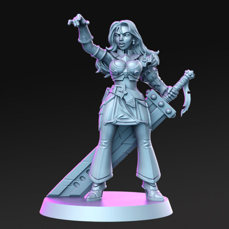 margie - Female wizard- 32mm - DnD - Only-Games