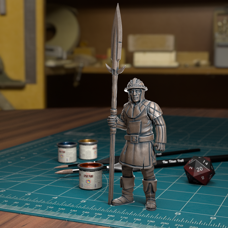 City Guard Bundle - Frostgrave Pathfinder - Fantasy DND - TytanTroll Miniatures - Only-Games