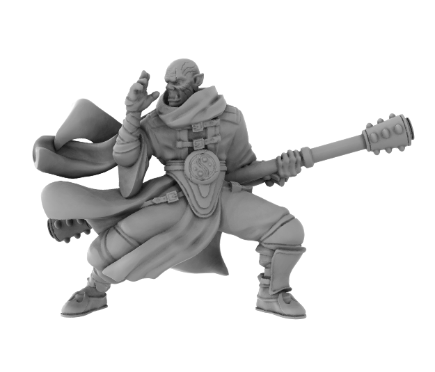 Half Orc Monk Daibo2 - Only-Games