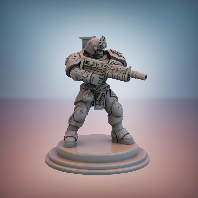 Manzu Ama. Tanegashima Samurai. - Only-Games