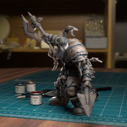 Orc Spearman - TytanTroll Miniatures - DnD - Fantasy - Only-Games